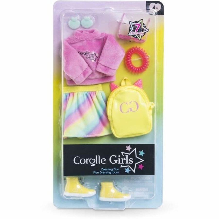 Dukke Tilbehr Corolle Fluo dressing room #1