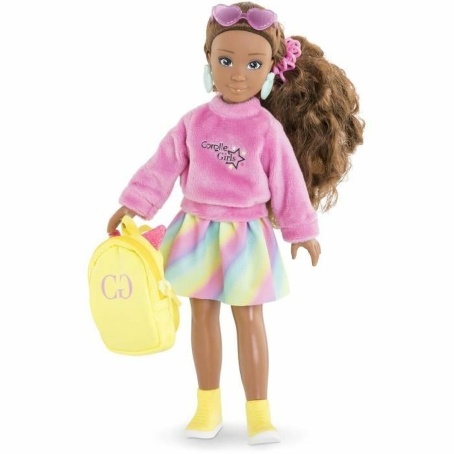 Dukke Tilbehr Corolle Fluo dressing room #6