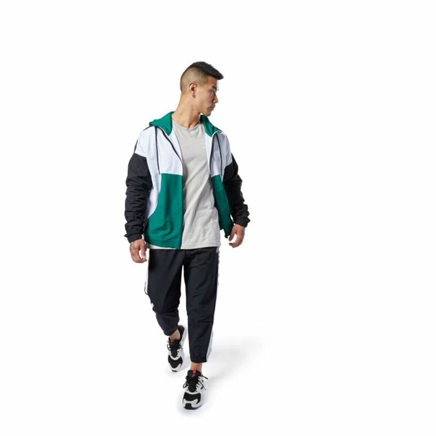 Sport Jakke til Mnd Reebok Meet You There Woven Grn #5