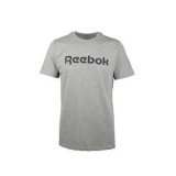 Kort�rmet T-shirt til M�nd Reebok GS REEBOK LINEAR READ TEE 100038780 Gr� #2