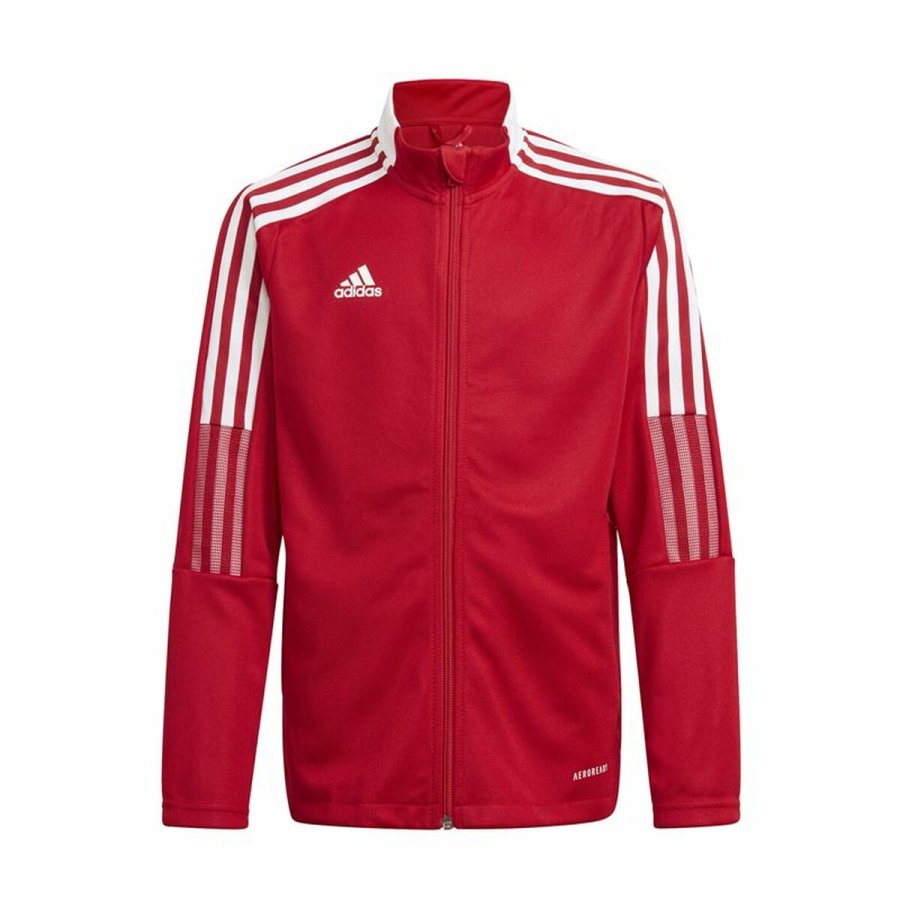 Sportsjakke til brn Adidas Tiro21 Tk Hvid #1