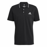 Kortrmet Polotrje til Mnd Adidas Aeroready essentials Sort #2
