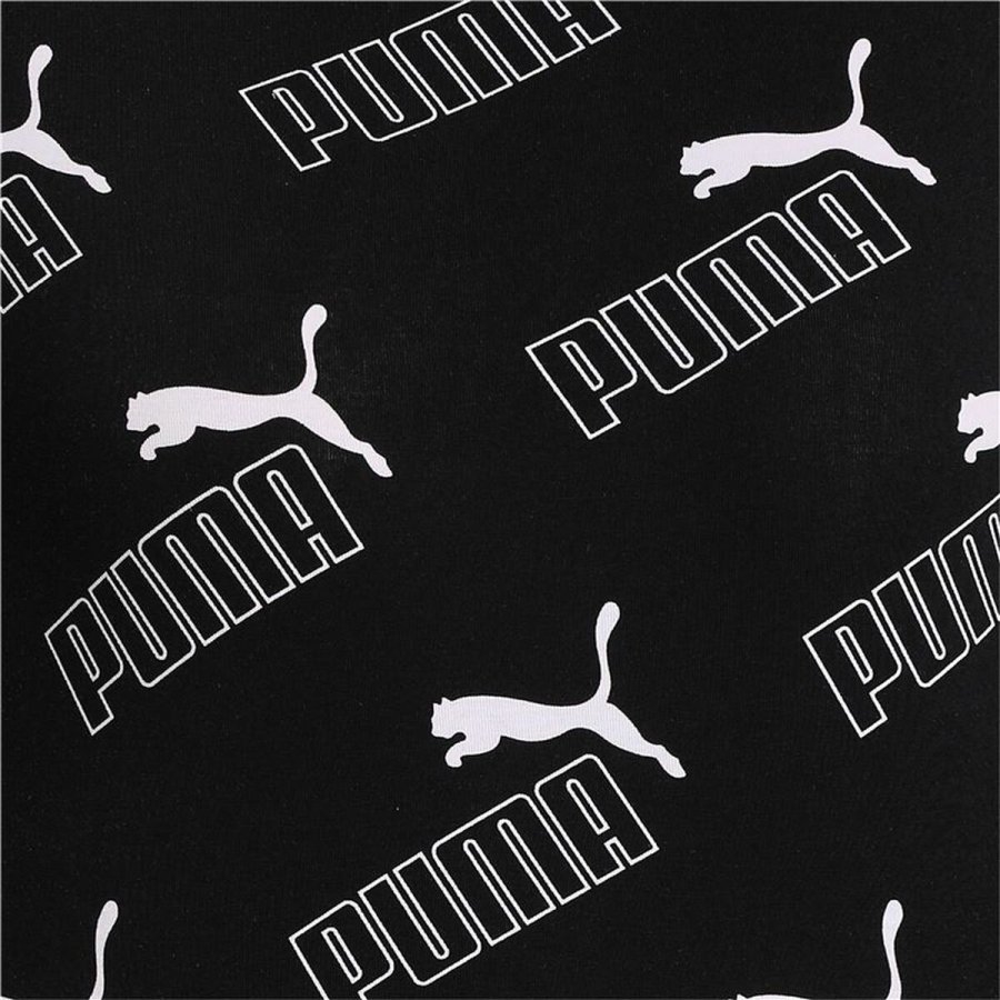 Kortrmet T-shirt til Kvinder Puma Amplified AOP LS Fitted  Sort #5