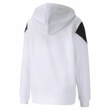Sportsjakke til b�rn Rebel Puma Block Full-Zip Hoodie  Hvid #4