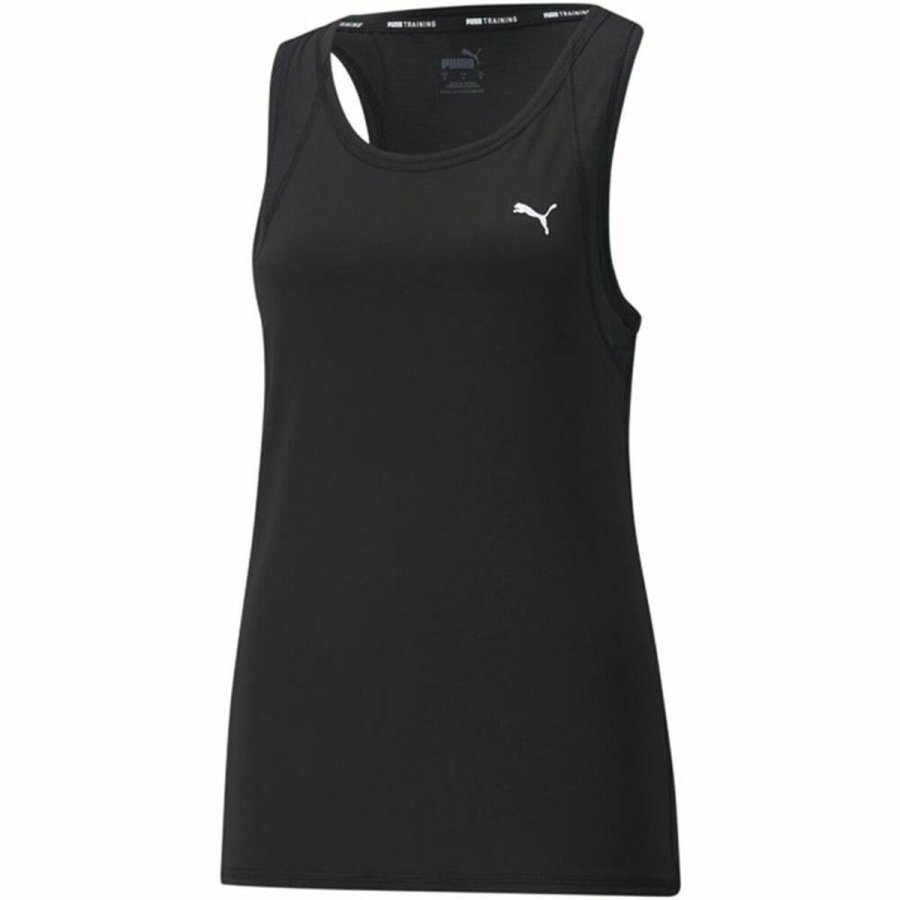 Kortrmet T-shirt til Kvinder Puma  Favorite Tank  Sort #2