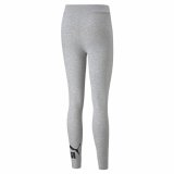 Sport leggins til kvinder Puma Essentials Logo Lysegr #2
