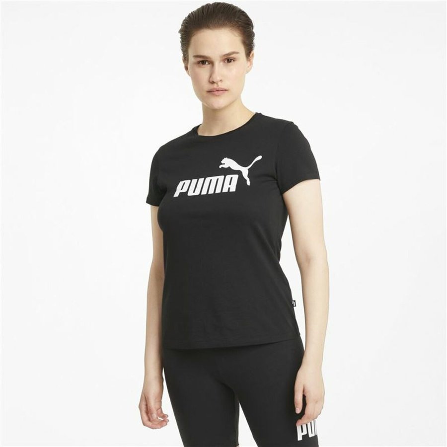 Kortrmet T-shirt til Kvinder Puma #3