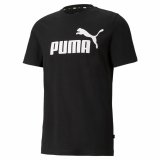 Kortrmet T-shirt til Mnd Puma 586666 01 Sort (L) (1 enheder) #1