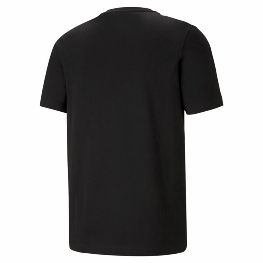 Kortrmet T-shirt til Mnd Puma 586666 01 Sort (L) (1 enheder) #2