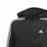 Sweatshirt med htte til piger Adidas Essentials Sort #4