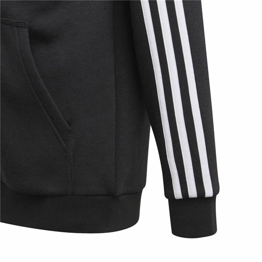 Sweatshirt med htte til piger Adidas Essentials Sort #5