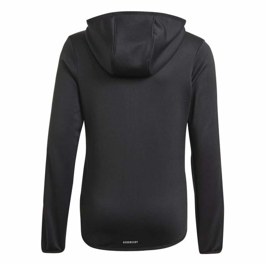 Sweatshirt med htte til piger Adidas Designed to Move Sort #2