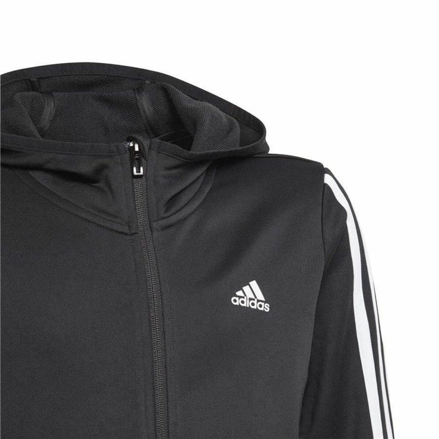 Sweatshirt med htte til piger Adidas Designed to Move Sort #3