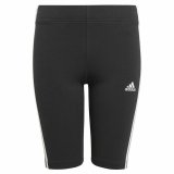 Sport leggins til brn Adidas Essentials 3 Stripes Sort #1