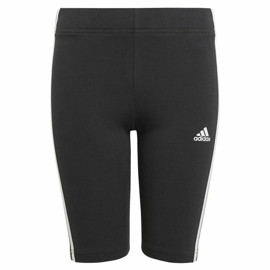 Sport leggins til brn Adidas Essentials 3 Stripes Sort #1
