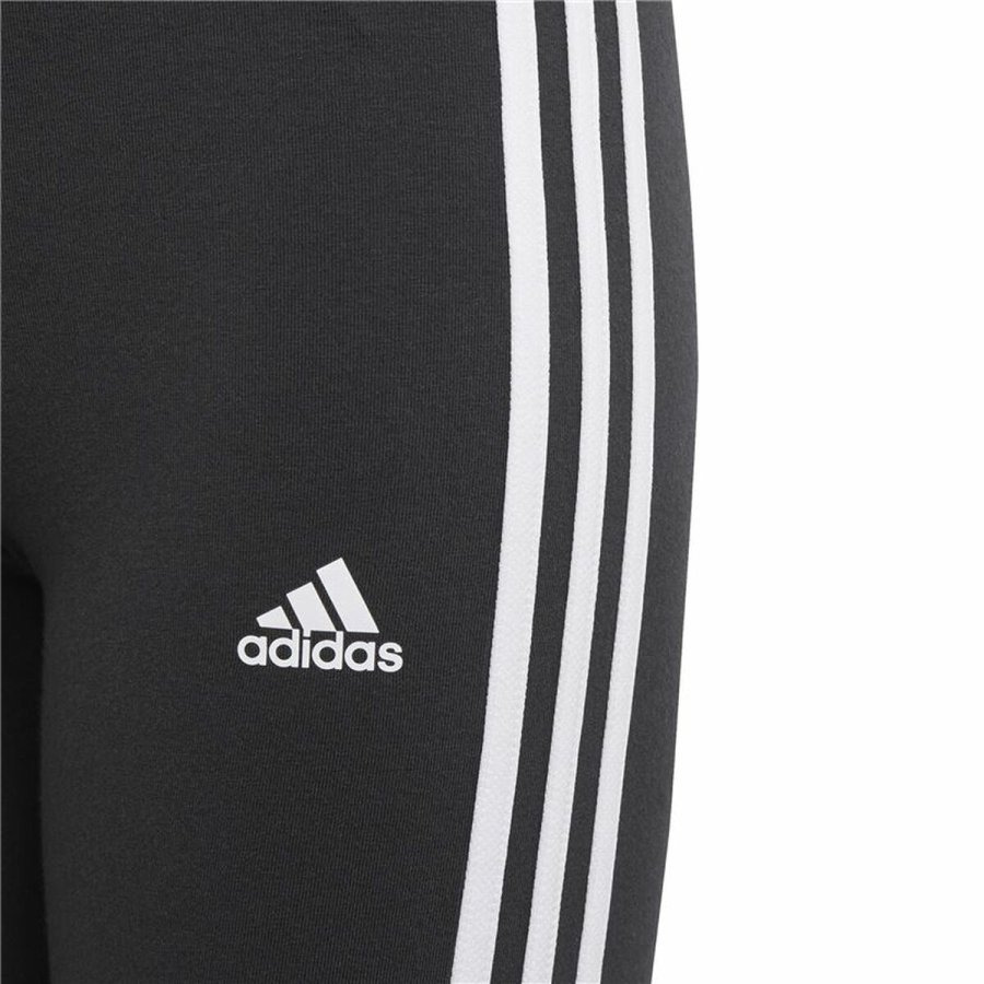 Sport leggins til brn Adidas Essentials 3 Stripes Sort #3