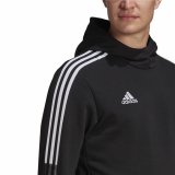 Trning sweatshirt til voksne Adidas Tiro 21 Sort (XS) #5