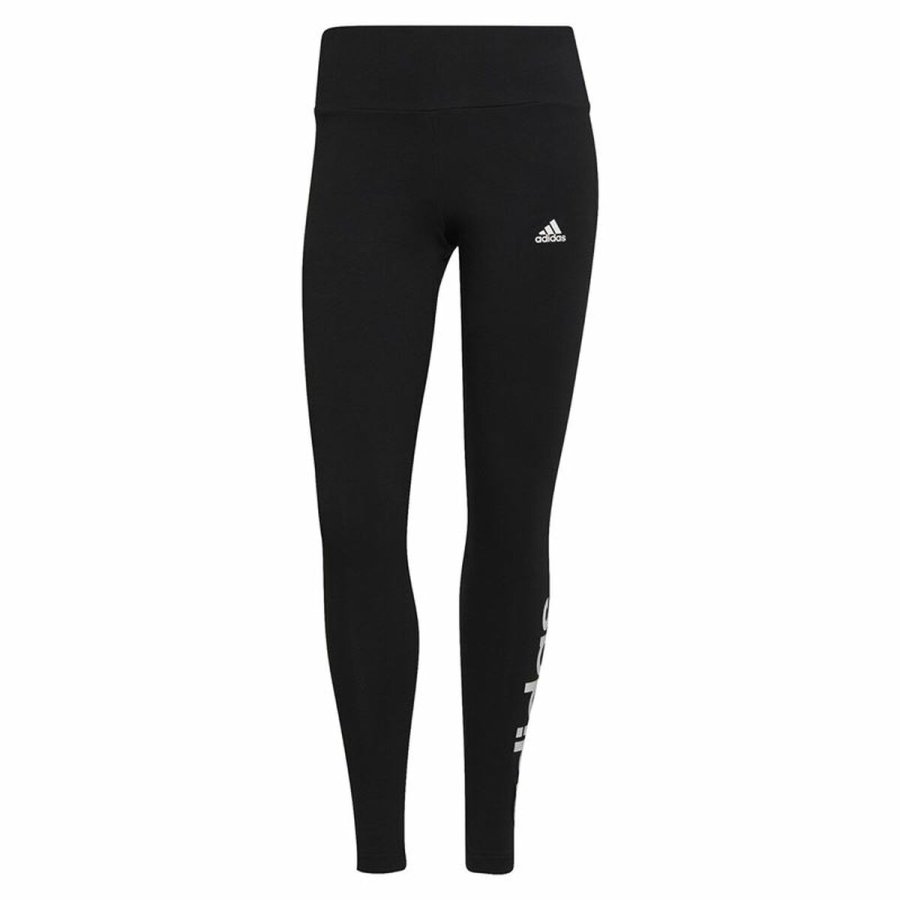 Sport leggins til kvinder Adidas Sort #5