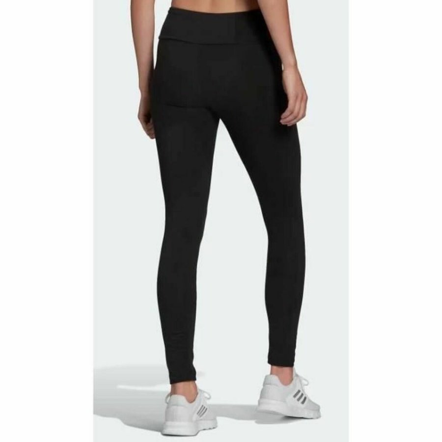 Sport leggins til kvinder Adidas Sort #2