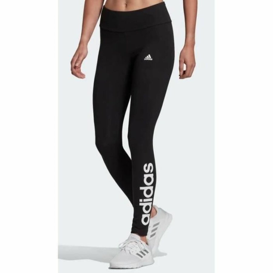 Sport leggins til kvinder Adidas Sort #3