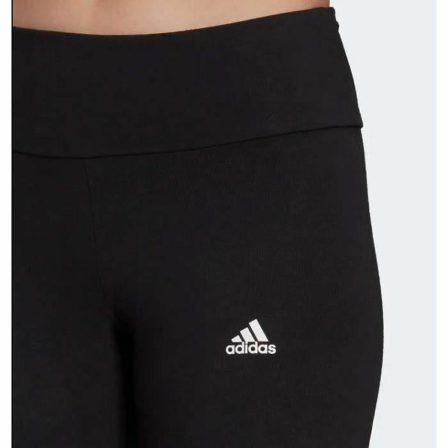 Sport leggins til kvinder Adidas Sort #4