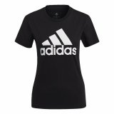 Kortrmet T-shirt til Kvinder Adidas S #1