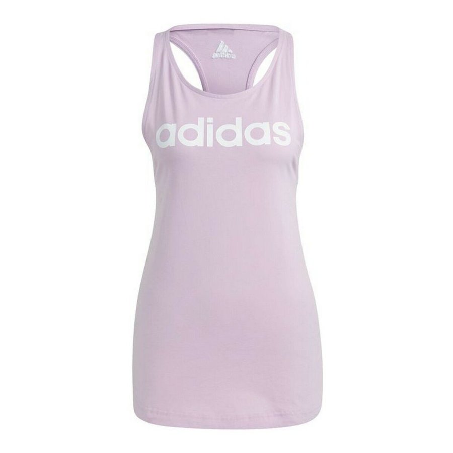 Tank top kvinder Adidas Essentials Logo Lavendel #1