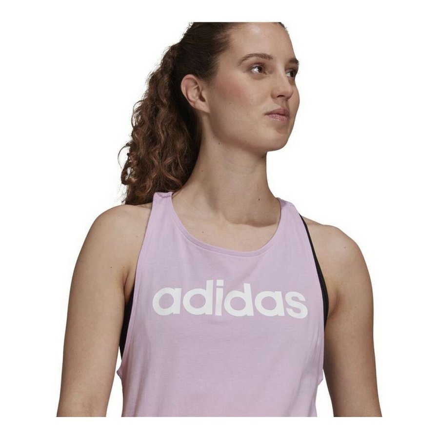 Tank top kvinder Adidas Essentials Logo Lavendel #6