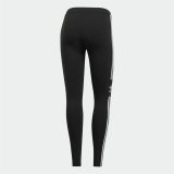 Sport leggins til kvinder Adidas Adicolor 3 Stripes Trefoil Sort #3