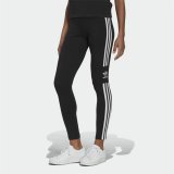 Sport leggins til kvinder Adidas Adicolor 3 Stripes Trefoil Sort #2