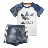 Sportstj til Brn Adidas Camouflage Print  Hvid #5