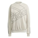 Sweaters uden H�tte til Kvinder Adidas Giant Logo Beige #1