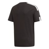 Kort�rmet fodboldtr�je til b�rn Adidas Squad 21 Sort #2