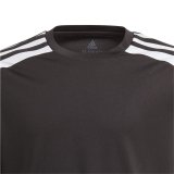 Kort�rmet fodboldtr�je til b�rn Adidas Squad 21 Sort #3