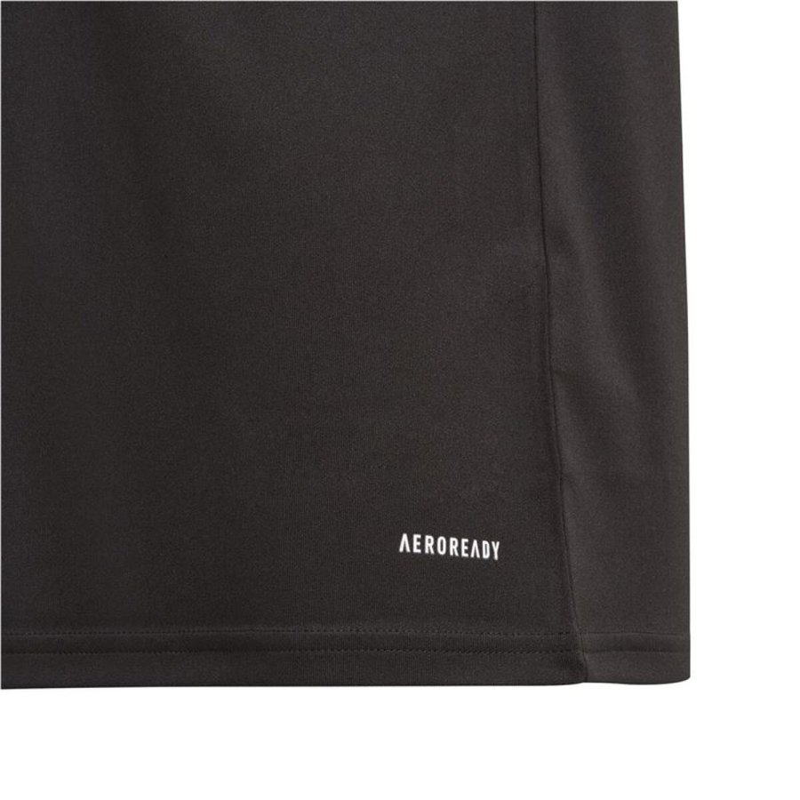 Kort�rmet fodboldtr�je til b�rn Adidas Squad 21 Sort #5