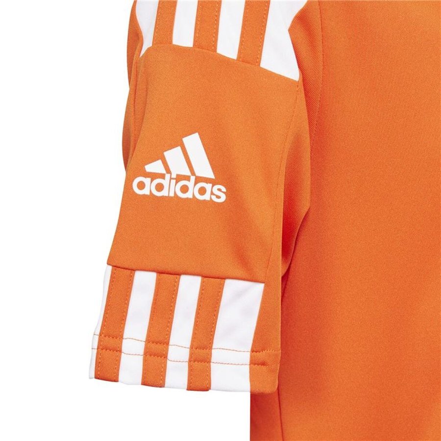Kort�rmet fodboldtr�je til b�rn Adidas Squad 21 Orange #3