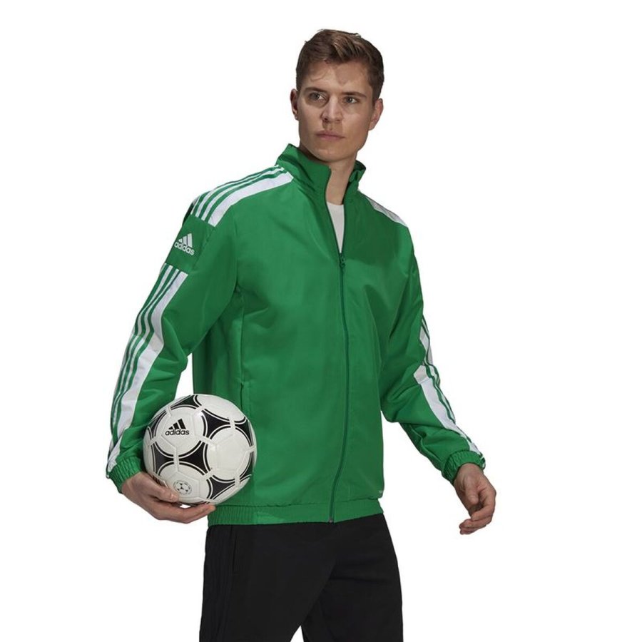 Sport Jakke til M�nd Adidas GP6447 Gr�n #4