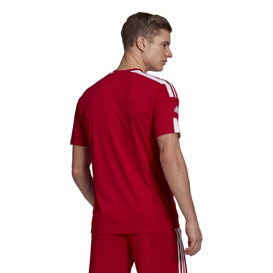 Kort�rmet fodboldtr�je til m�nd Adidas Squad 21 Ss #4