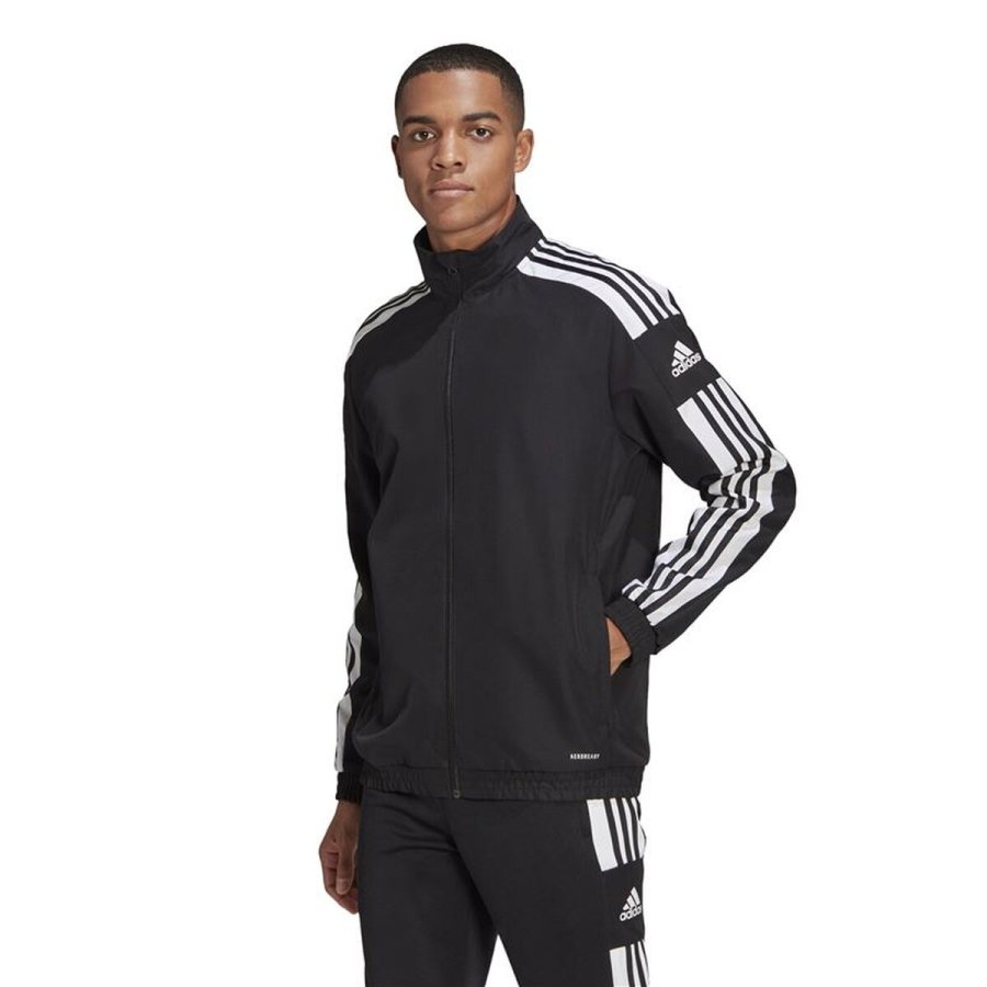 Sport Jakke til M�nd Adidas Sq21 Sort #2