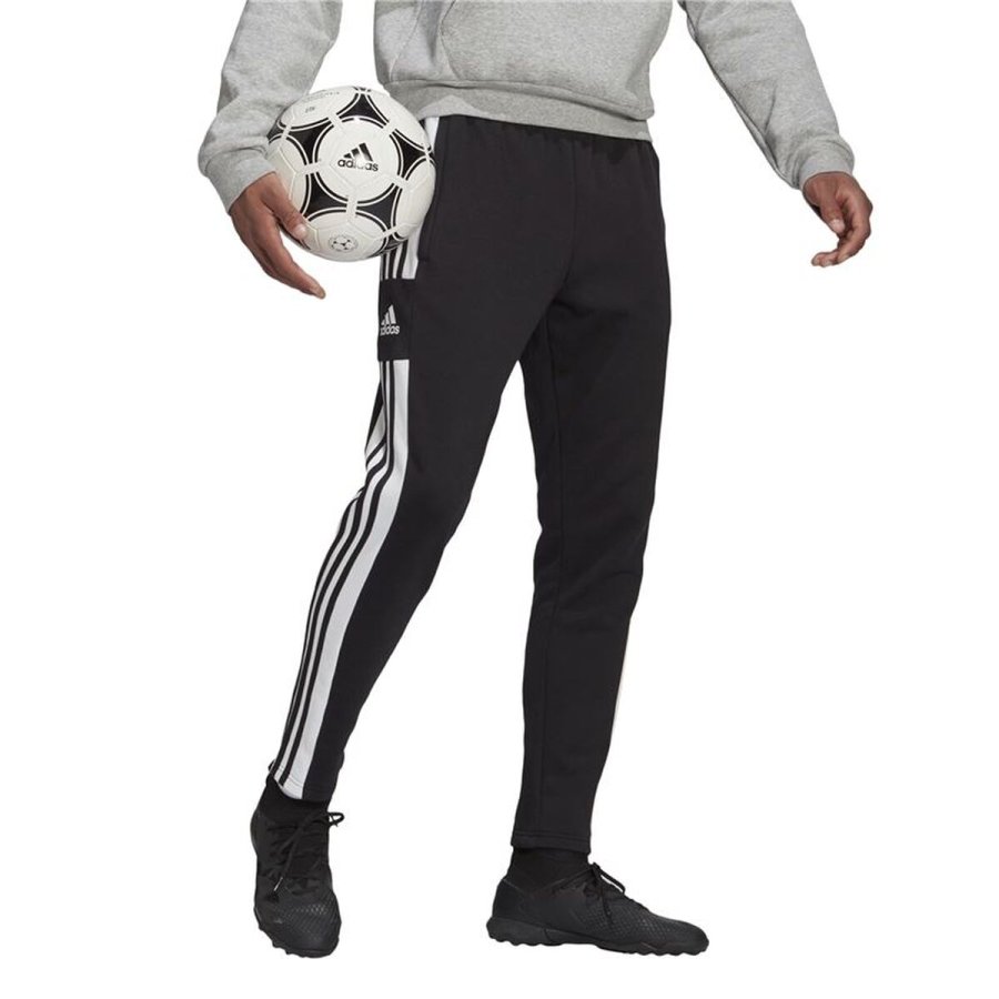 Tr�ningsbukser til fodbold til voksne Adidas Sq21 Sort M�nd #4