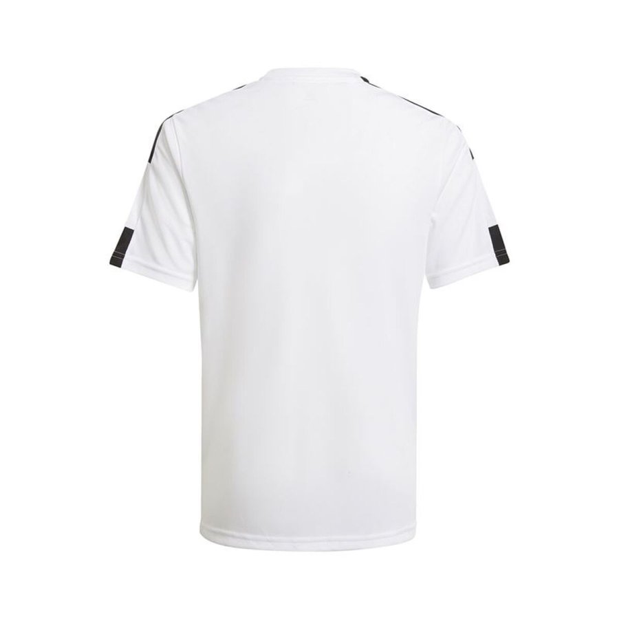 Kort�rmet fodboldtr�je til b�rn Adidas Squad 21 Hvid #5