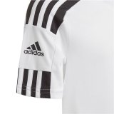 Kort�rmet fodboldtr�je til b�rn Adidas Squad 21 Hvid #2
