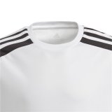 Kort�rmet fodboldtr�je til b�rn Adidas Squad 21 Hvid #3