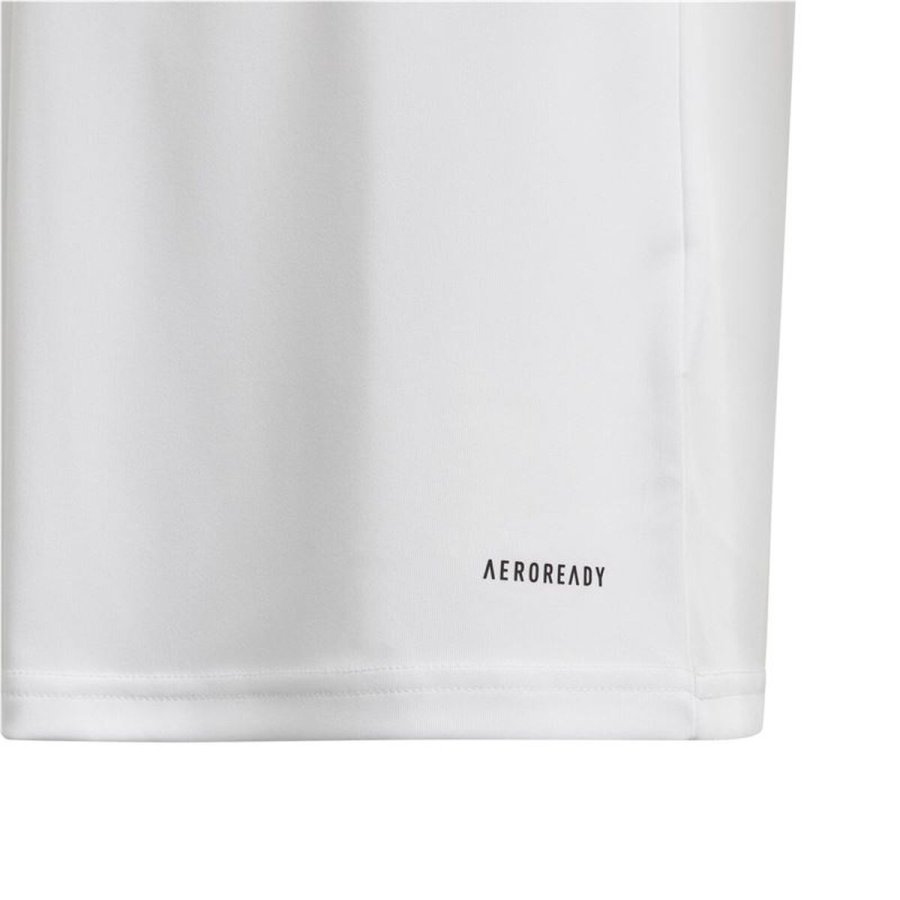 Kort�rmet fodboldtr�je til b�rn Adidas Squad 21 Hvid #4