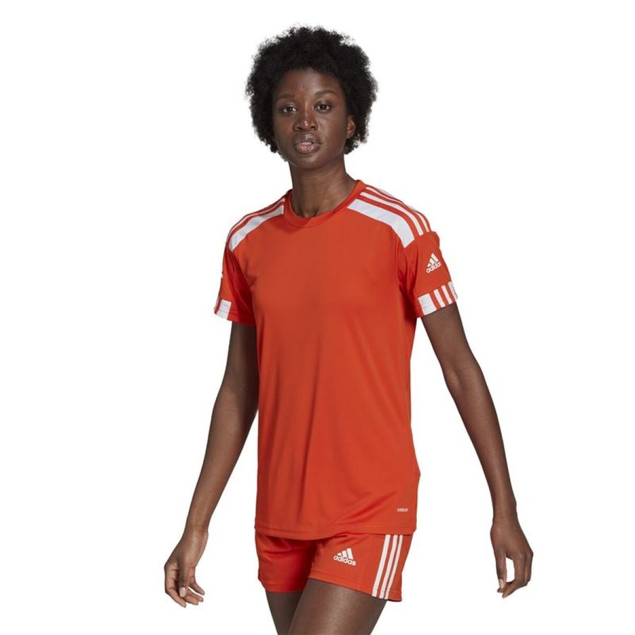 Kort�rmet T-shirt til Kvinder Adidas GN8087 Orange (S) #2