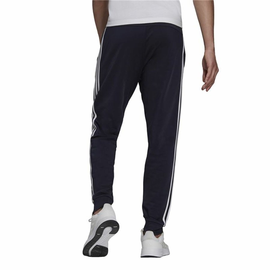 Trningsdragt til voksne underdele Adidas 3S Jog Tp Tri Mrkebl #4