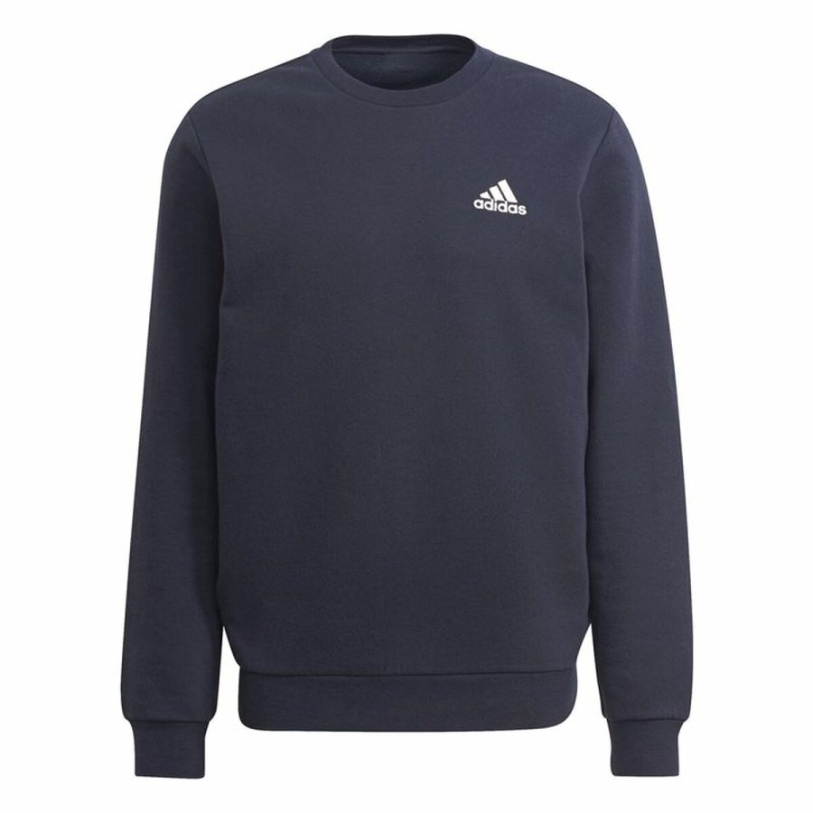 Sweaters uden H�tte til M�nd Adidas Feelcozy Sort #1