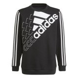 Sweatshirt til B�rn Adidas Essentials Logo K Sort #1