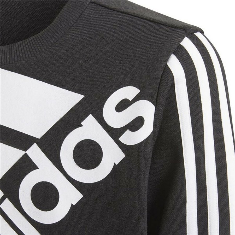 Sweatshirt til B�rn Adidas Essentials Logo K Sort #3
