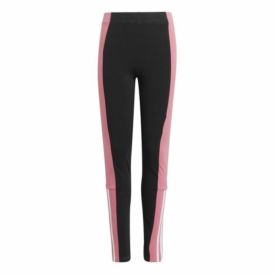 Sport leggins til kvinder Adidas Colorblock Sort #1